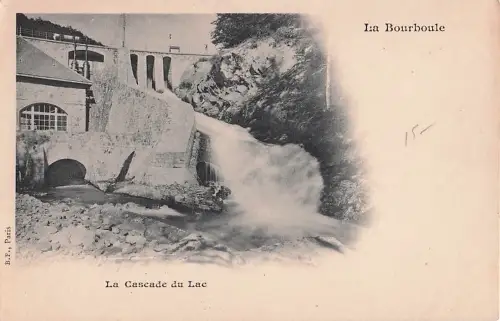 La Bourboule - Der Wasserfall des Sees -804454