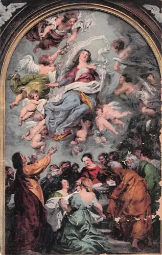 L'Assomption de la Vierge par P. P. Rubens (à la Cathédrale d'Anvers.) -804498
