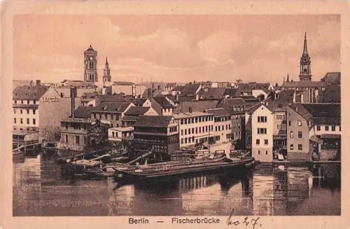 Berlin -Fischerbrücke -804724