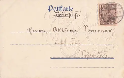 Neujahrsgruß. -804620