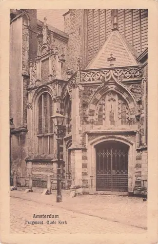 Amsterdam Fragment Oude Kerk -804670