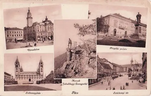 UNGARN - Pécs - Ansichten -804784