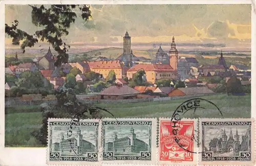 tschechischen Stadt Domažlice -804868