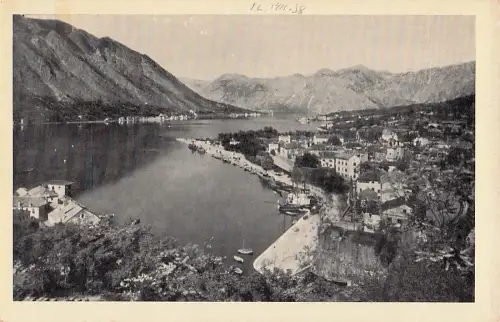 JUGOSLAWIEN, KOTOR, GESAMTANSICHT, Vintage -804900