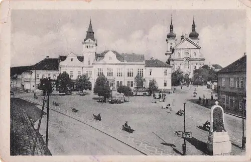 Carte Postale Altbunzlau Stara Boleslav CZ Stara Boleslav Platz Stadtzentrum Kirche -804834