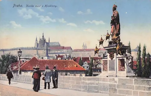 Tschechische Praga Praha Karluv am Hradschin -804844