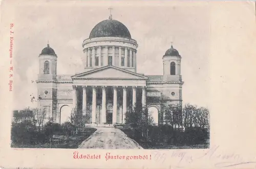 Ansichtskarte Esztergom, Bazilika -804822