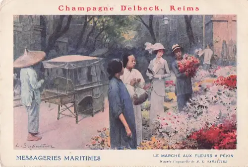 „Le Marché aux Fleurs à Pékin“ -805014