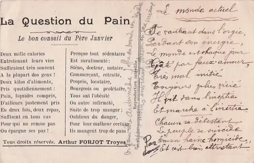 La Question du Pain -805074