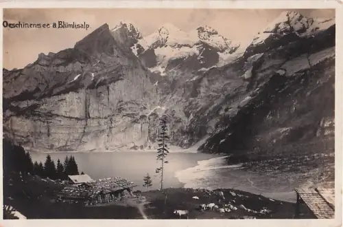 Kandersteg BE Oeschinensee Bluemlisalp Kat. Kandersteg -805058