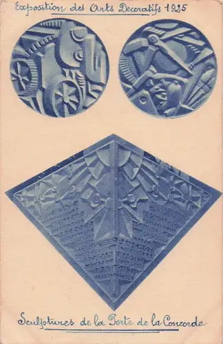 Exposition internationale des arts décoratifs et industriels modernes, die 1925 in Paris stattfand -805104