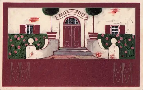 Künstler AK - Jugendstil -805102