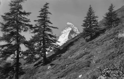 ikonische Matterhorn bei Zermatt in der Schweiz -805136