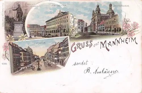 Gruss aus Mannheim -805410