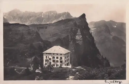 Engelberg OW Hotel Tr?bsee mit Bitzistock Kat. Engelberg -805162