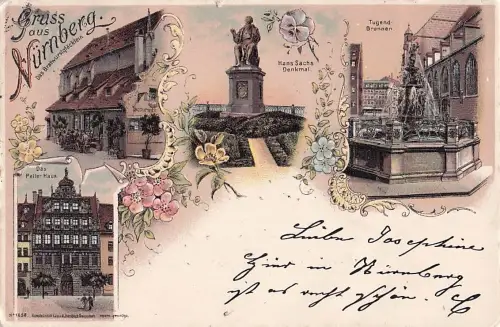 Nürnberg - Litho -805470