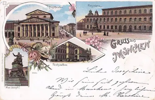 Gruss aus München - Litho -805510