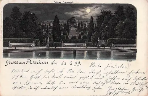 Gruss aus Potsdam - Litho -805382
