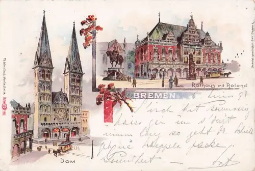 Bremen Rathaus Roland Dom Kat. Bremen -805408