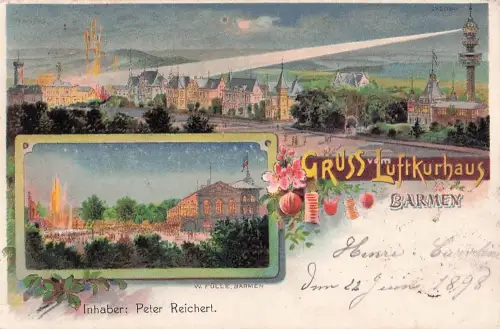 "Gruss vom Luftkurhaus" im Stadtteil Barmen -805518