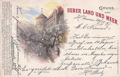 Stuttgart - Gruss von Ueber Land und Meer -805512