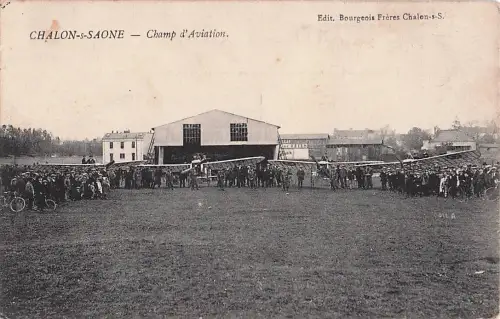 CHALON-S-SAONE - Champ d'Aviation. -805614