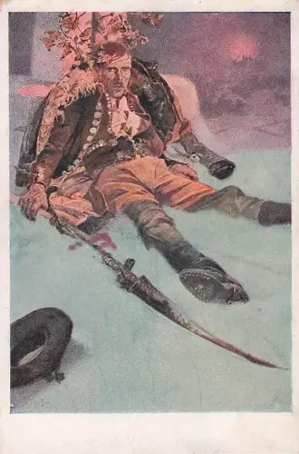 Jugendstil Künstler Ansichtskarte / Postkarte Mucha, Alfons, Selig sind diejenigen, die um der Gerechtigkeit willen. -805674
