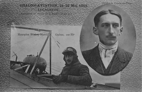 CHALON AVIATION, 21-22 Mai 1911. LEGAGNEUX -805598