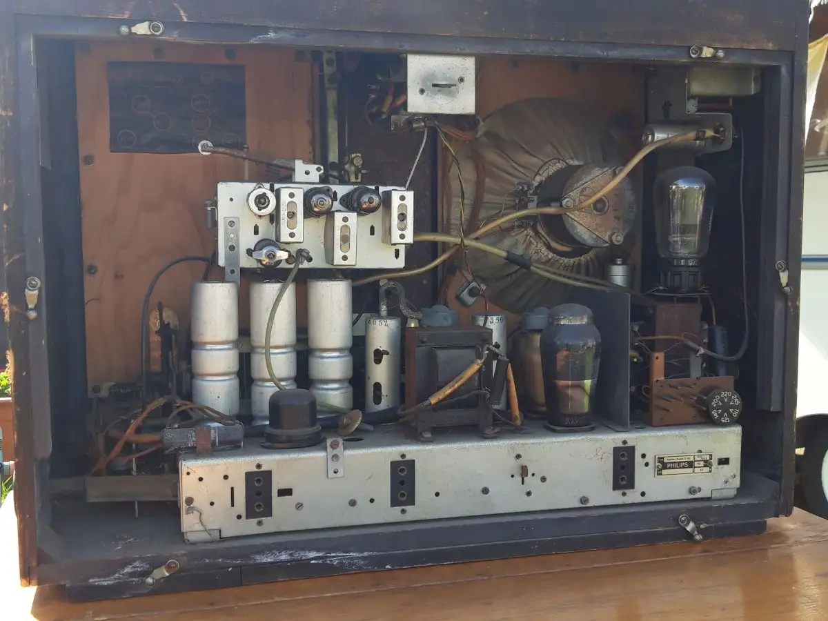 Philips Aachen Super D 63 - Baujahr 1939/40 - Röhrenradio - RARITÄTA 11