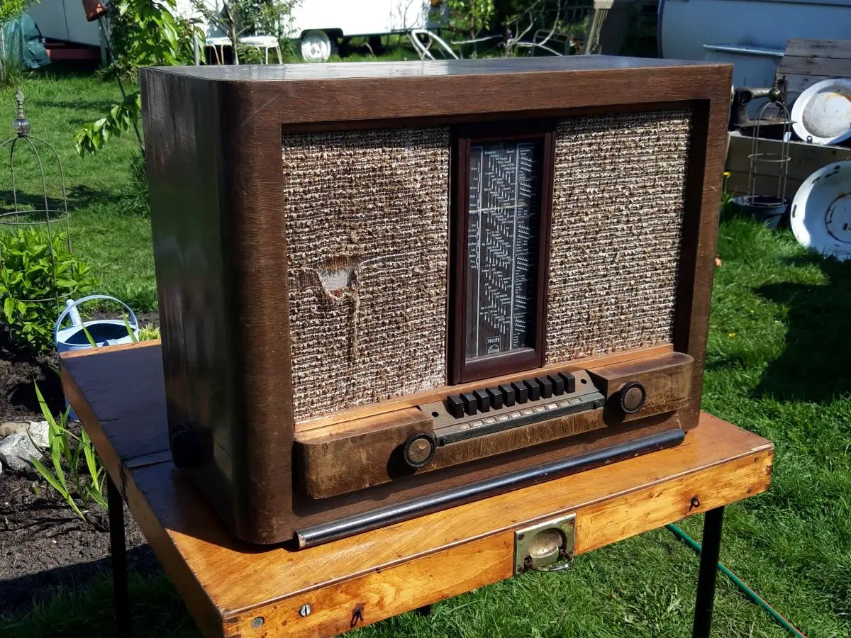 Philips Aachen Super D 63 - Baujahr 1939/40 - Röhrenradio - RARITÄTA 2