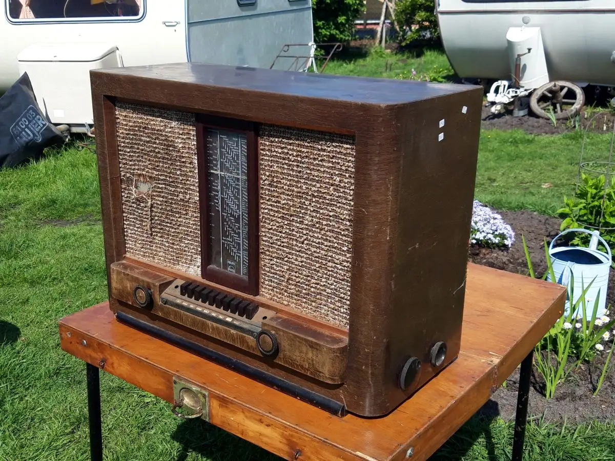 Philips Aachen Super D 63 - Baujahr 1939/40 - Röhrenradio - RARITÄTA 3