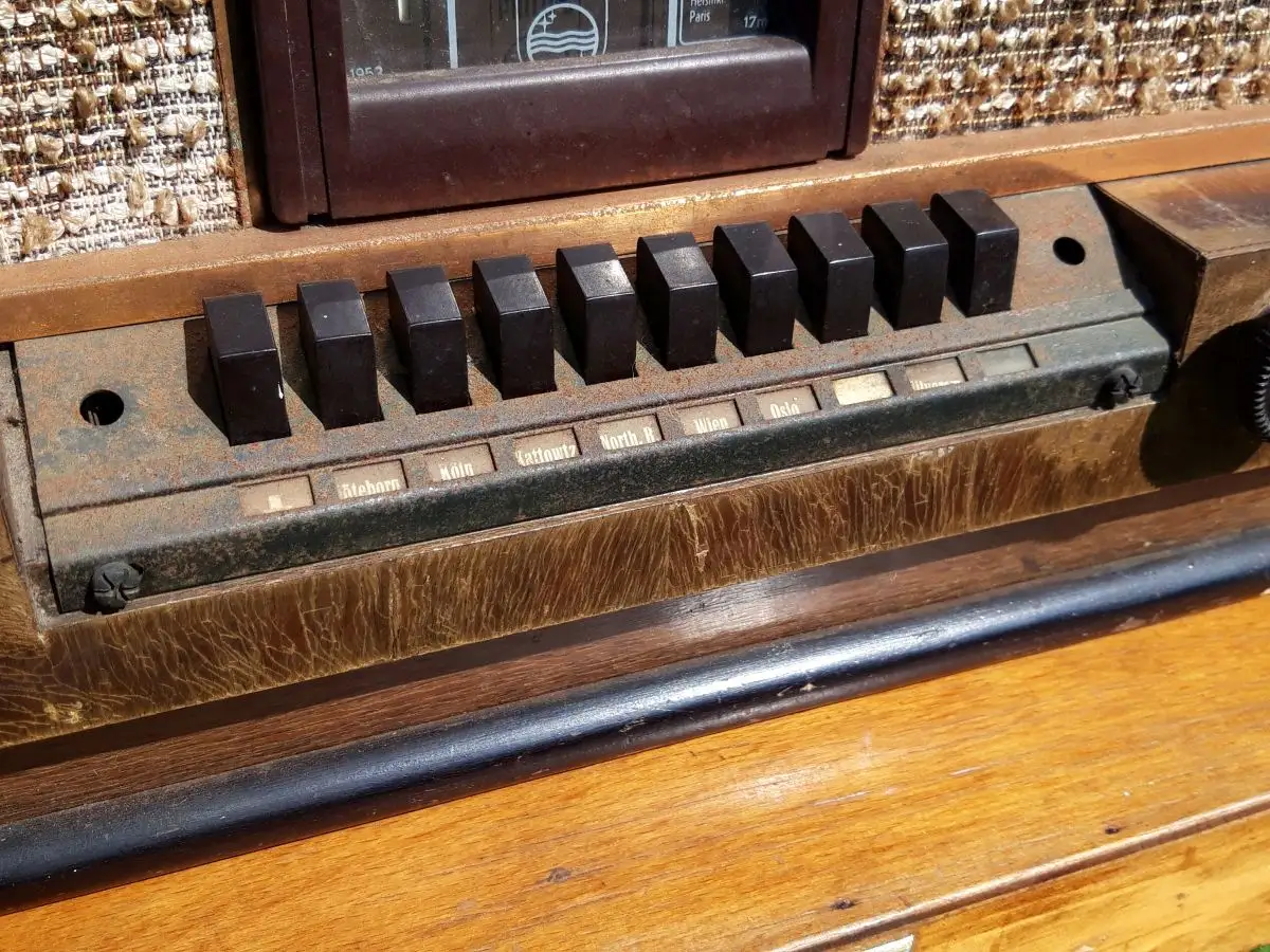 Philips Aachen Super D 63 - Baujahr 1939/40 - Röhrenradio - RARITÄTA 5