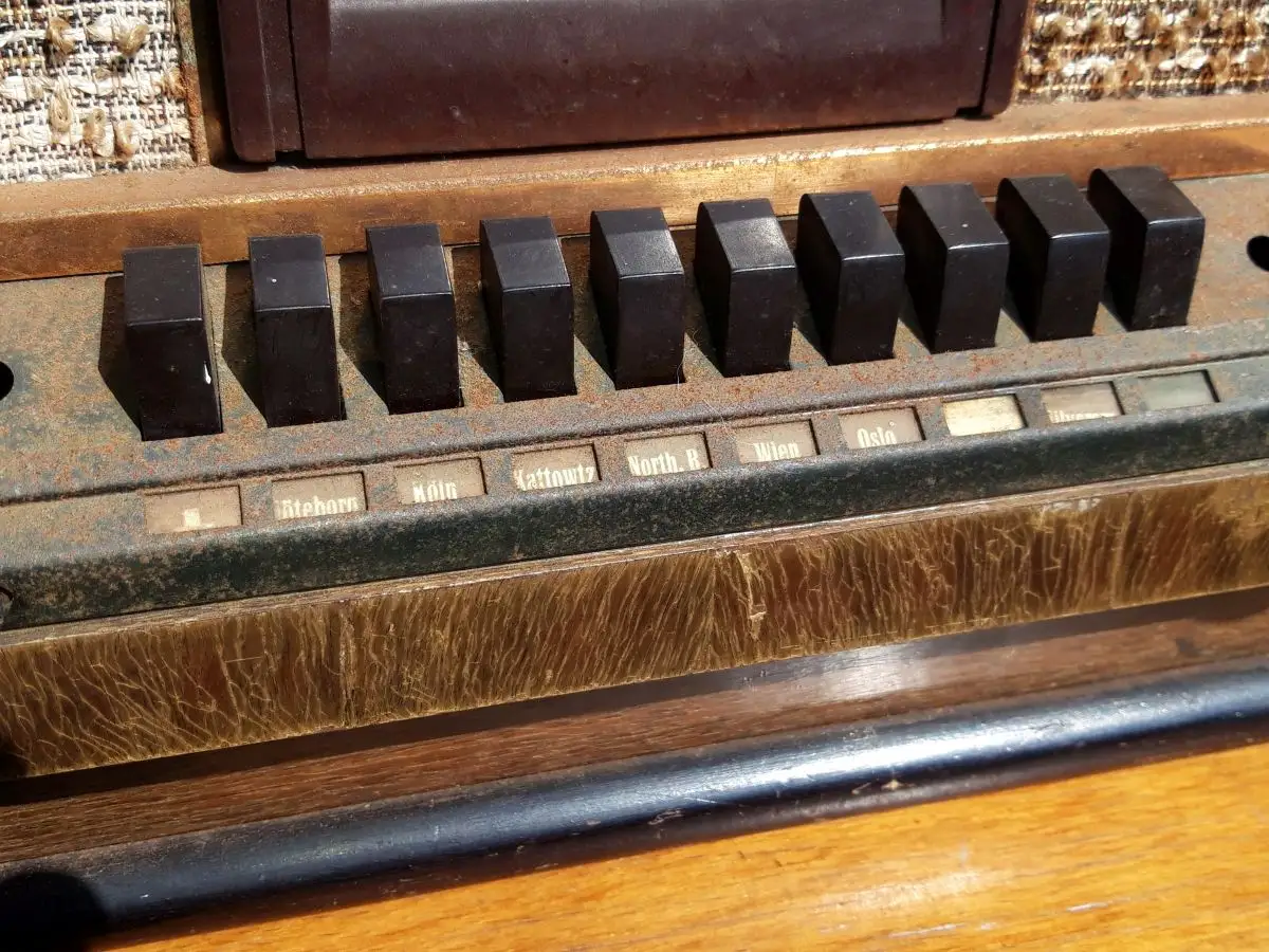 Philips Aachen Super D 63 - Baujahr 1939/40 - Röhrenradio - RARITÄTA 6