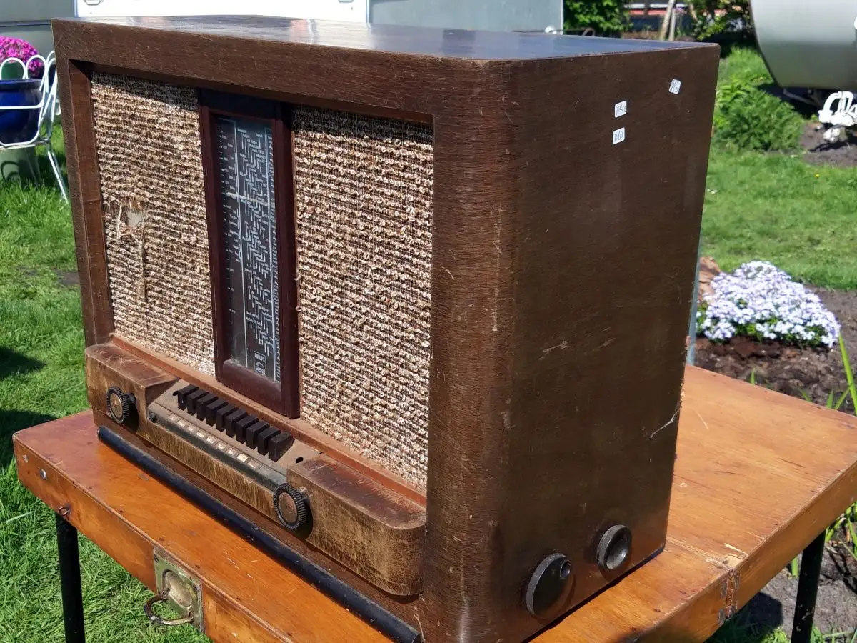 Philips Aachen Super D 63 - Baujahr 1939/40 - Röhrenradio - RARITÄTA 8