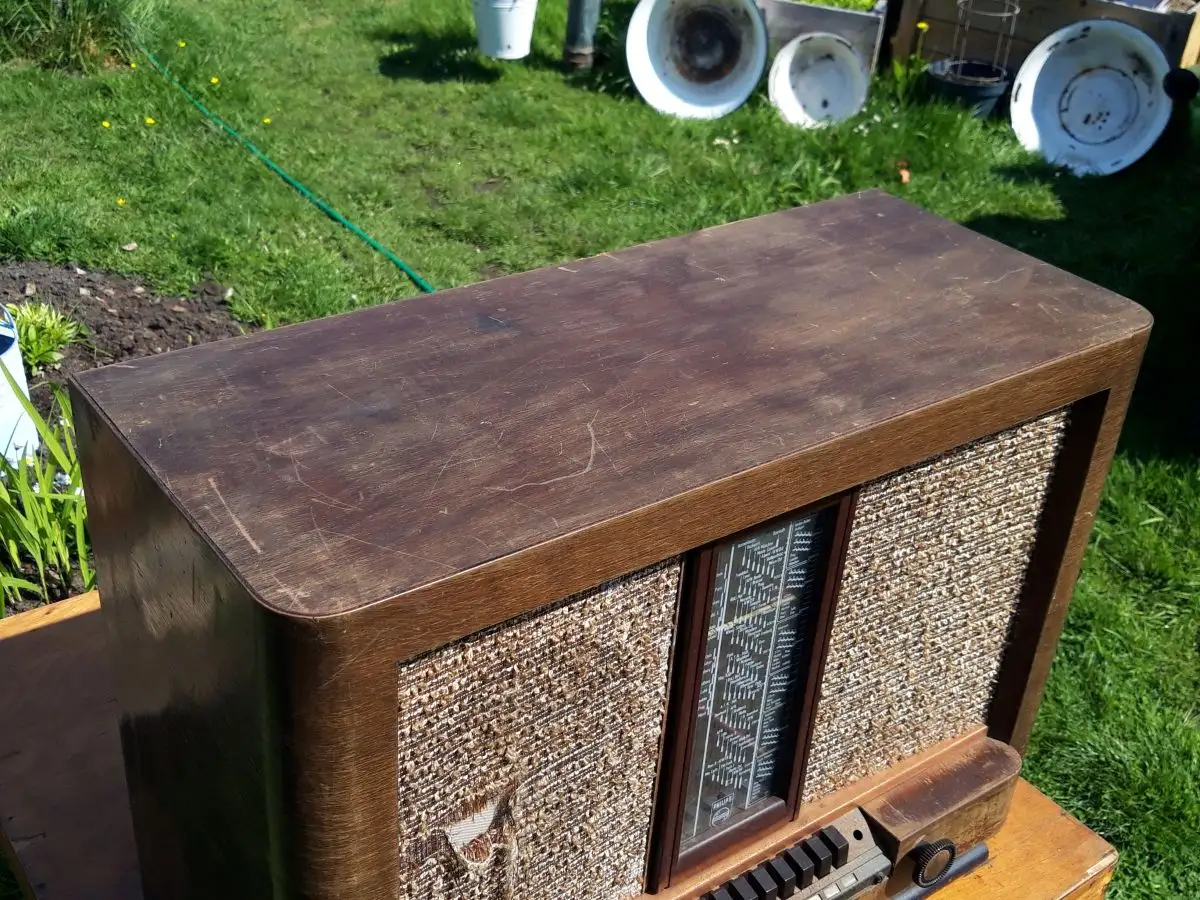 Philips Aachen Super D 63 - Baujahr 1939/40 - Röhrenradio - RARITÄTA 9