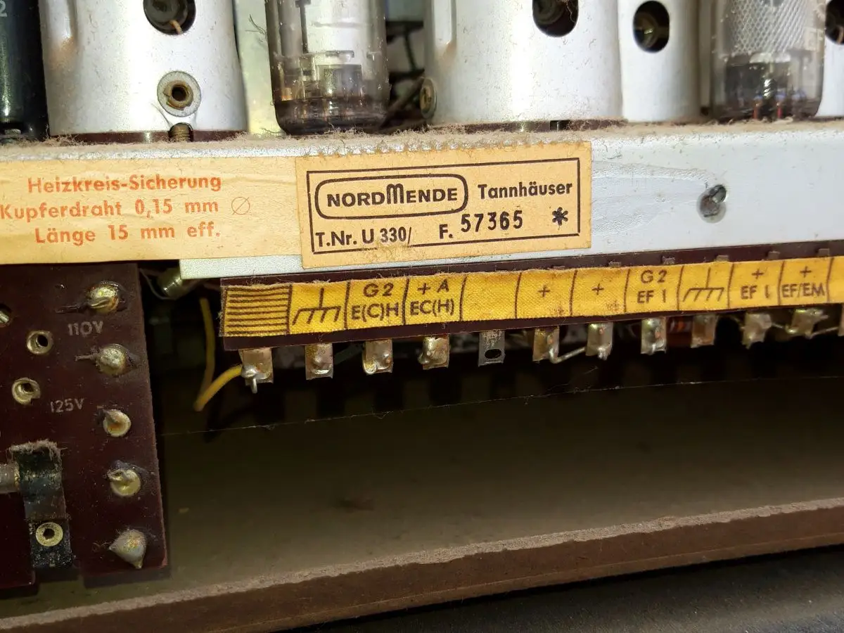 Nordmende Tannhäuser Stereo T.Nr. U330 - Röhrenradio 15