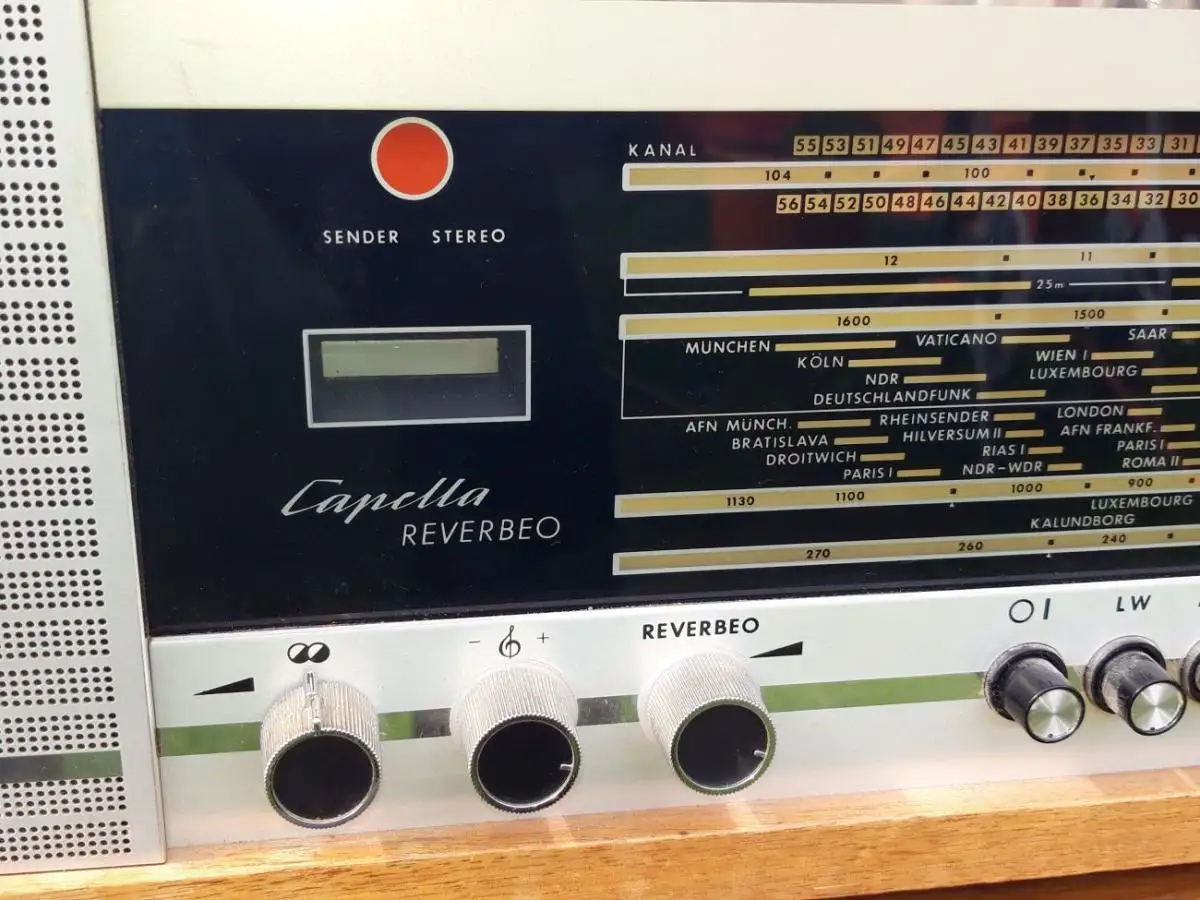 Philips Capella Reverbeo 770 Vollstereo – Eines der letzten Röhrenradios 11