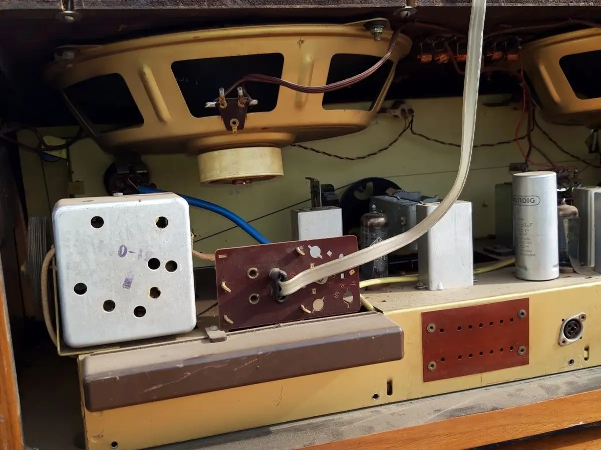  Grundig Type 3090/56 „Fern-Dirigent“ - seltenes, helles Gehäuse - Röhrenradio 14