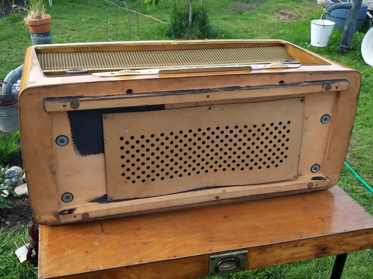  Grundig Type 3090/56 „Fern-Dirigent“ - seltenes, helles Gehäuse - Röhrenradio 22