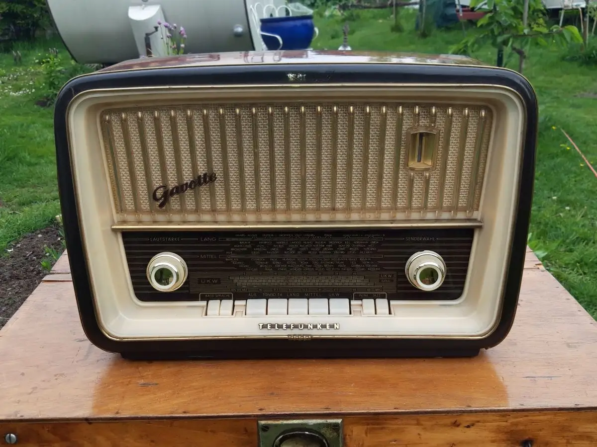 Telefunken Gavotte 1063    - Röhrenradio 0