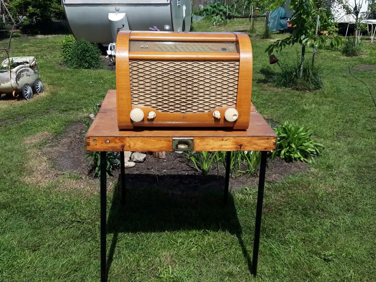 Nr. 19 AGA and Aga-Baltic Radio – Typ 1842 – Baujahr 1942 - Schweden - Röhrenradio 1