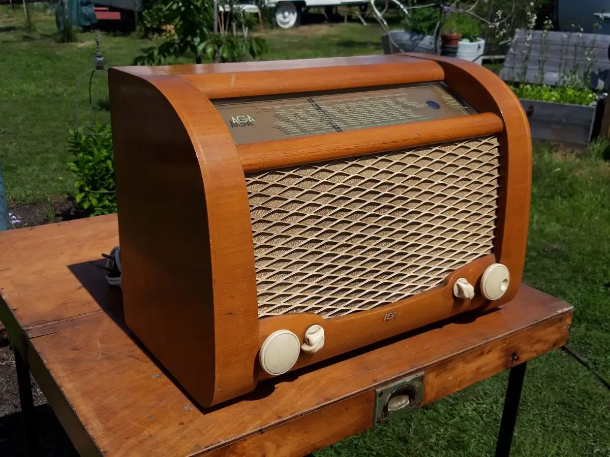 Nr. 19 AGA and Aga-Baltic Radio – Typ 1842 – Baujahr 1942 - Schweden - Röhrenradio 2
