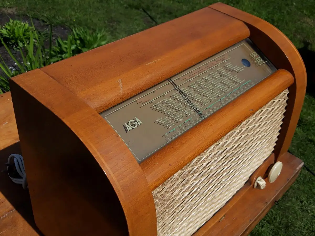 Nr. 19 AGA and Aga-Baltic Radio – Typ 1842 – Baujahr 1942 - Schweden - Röhrenradio 6