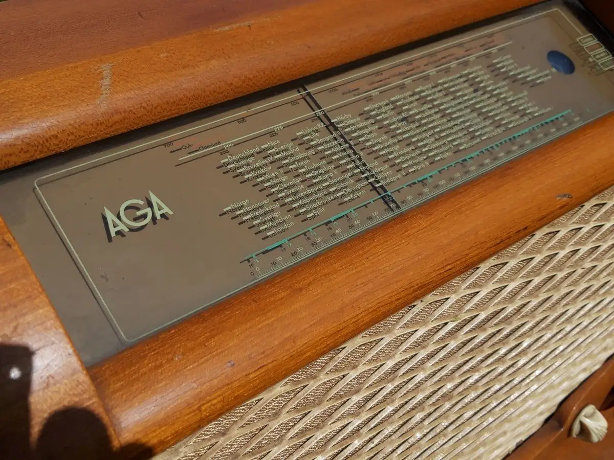 Nr. 19 AGA and Aga-Baltic Radio – Typ 1842 – Baujahr 1942 - Schweden - Röhrenradio 8
