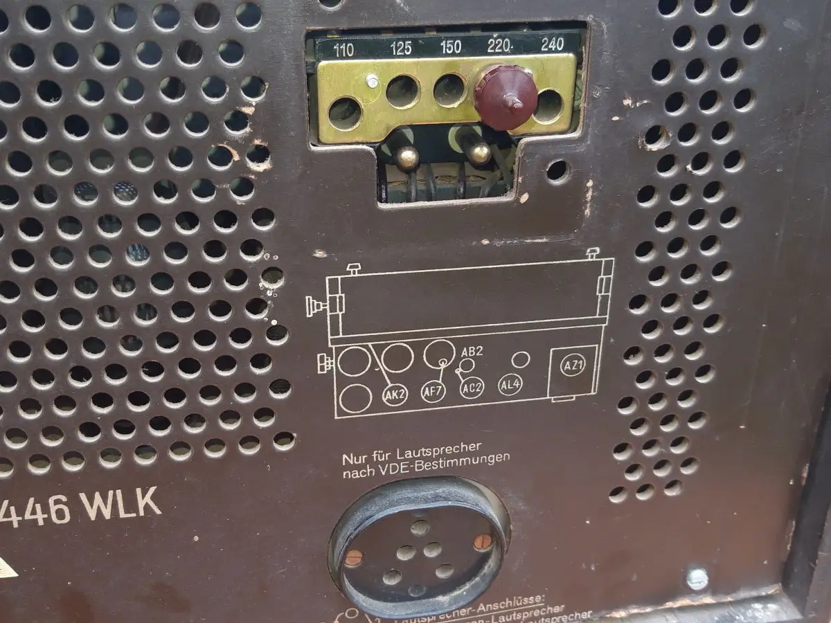 Nr. 29 Saba 446 WLK  – Baujahr 1937/38 - Röhrenradio - RARITÄT 29