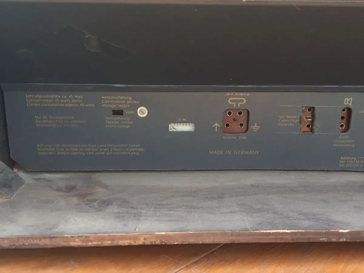 Nr. 33 Siemens Phonosuper K43 mit Plattenspieler und original Schaltplan – Baujahr 1954/55 - Röhrenradio   23