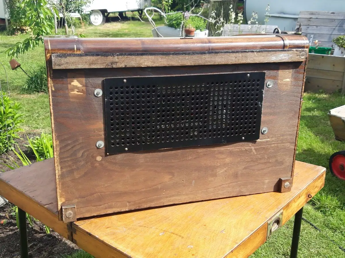 Nr. 33 Siemens Phonosuper K43 mit Plattenspieler und original Schaltplan – Baujahr 1954/55 - Röhrenradio   24