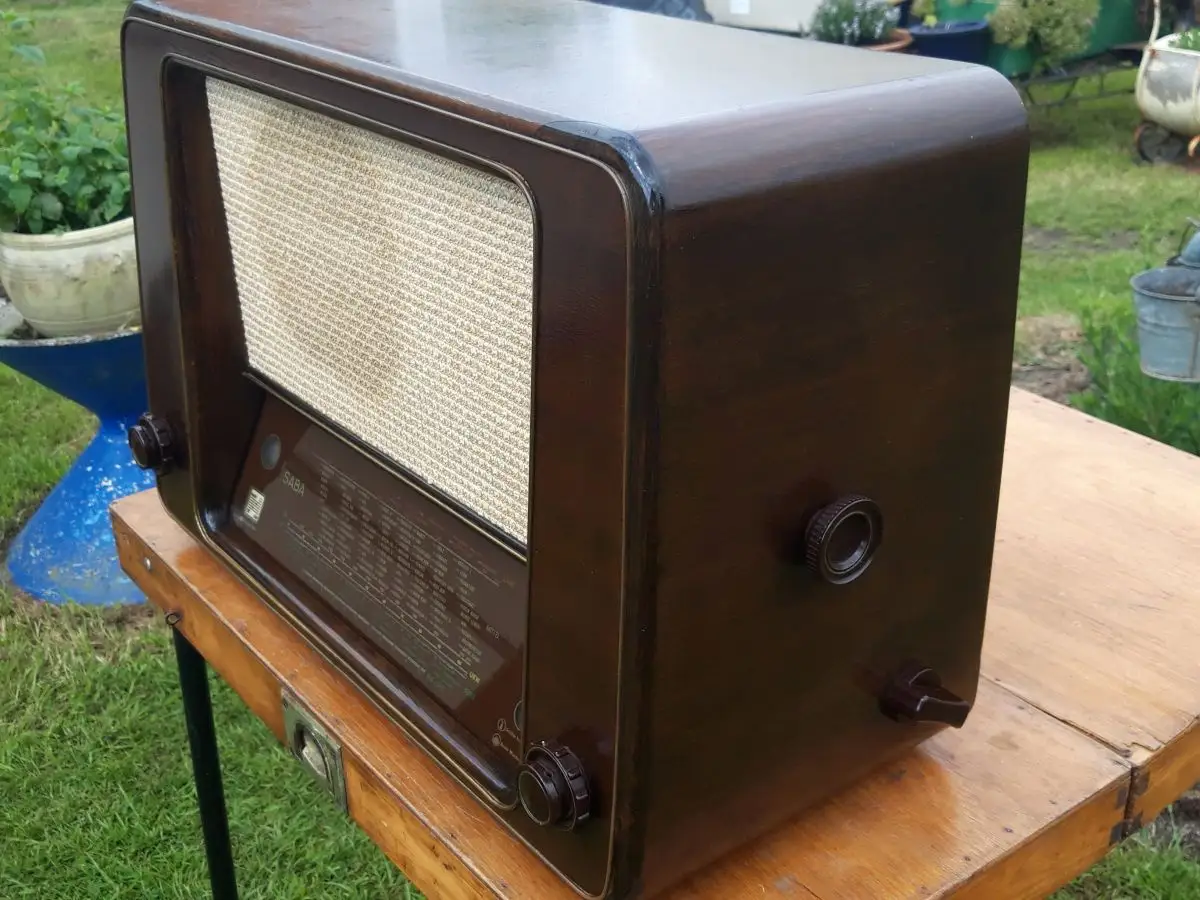 Nr. 34 Saba Bodensee W52 mit original Schaltplan – Baujahr 1951 – 53 - Röhrenradio   7