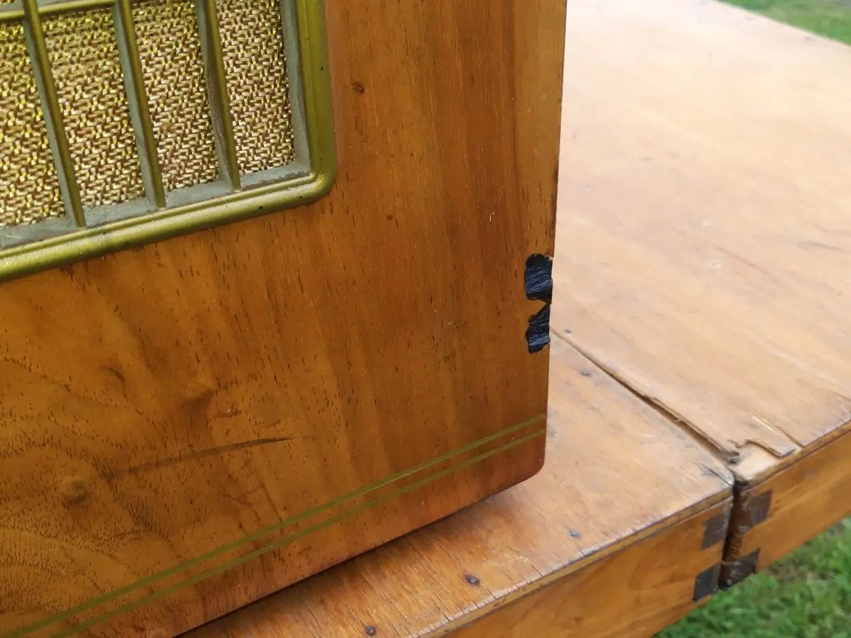 Nr. 38 Wega Radio Stuttgart Typ Wega 301/501 – Baujahr 1956/57  - Röhrenradio   5