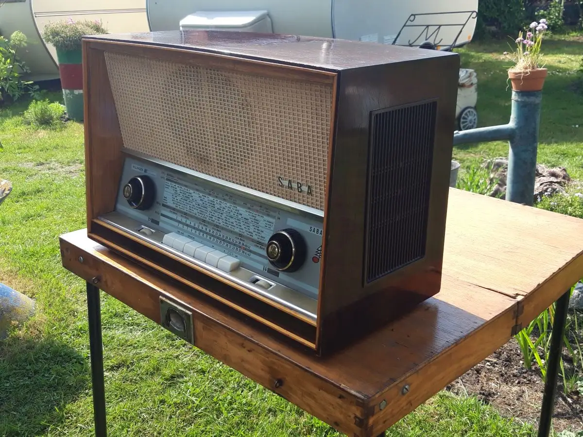 Nr. 45 Saba Villingen 11 mit original Schaltplan – Baujahr 1961/62 - Röhrenradio   4